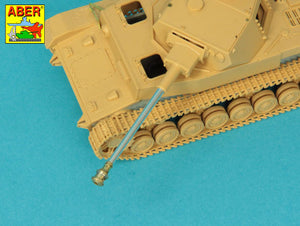 Aber 48L46 German 75 mm Barrel for KwK 40 L/48 1/48 – imagen 3