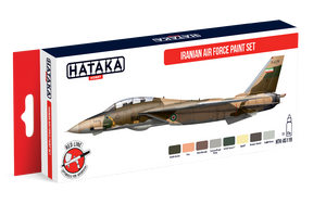 Hataka AS119 Iranian Air Force Paint Set 8x17 ml – immagine 2