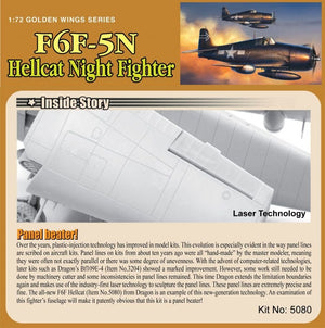 Dragon 5080 F6F-5N Hellcat Night Version 1/72 – imagen 2