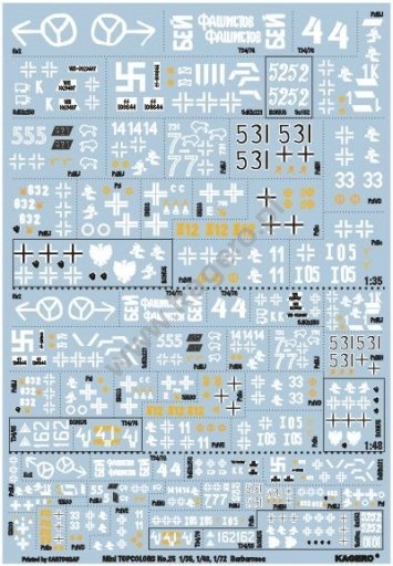 Kagero 15025 Barbarossa 1941 (kalkomania) EN/PL – imagen 6