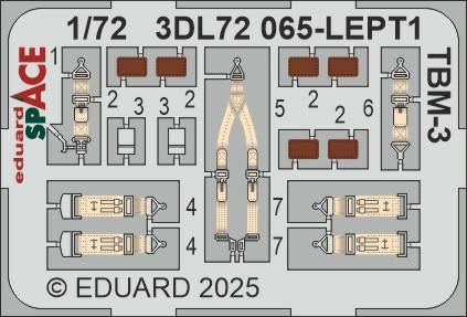 Eduard 3DL72065 TBM-3 SPACE HOBBY BOSS 1/72 – Bild 3