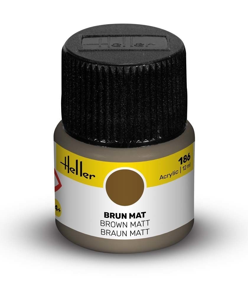 Heller 9186 186 Brun - Mat 12ml