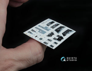 Quinta Studio QD48040 F/A-18С (late) 3D-Printed &amp;amp; coloured Interior on decal paper (for Kinetic) 1/48 – Bild 7