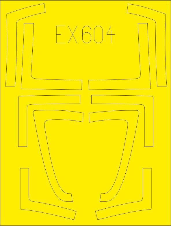 Eduard EX604 F/A-18B/D KINETIC 1/48