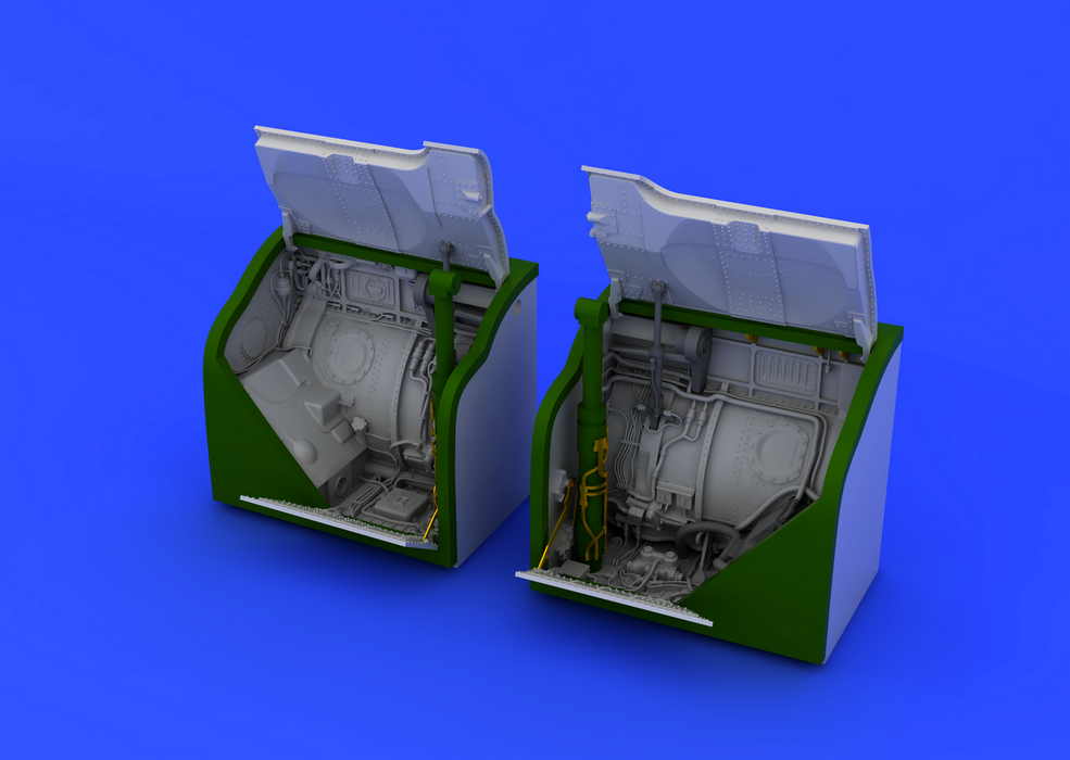 Eduard 648105 MiG-23 M/ MF main wheel bay 1/48 (Trumpeter) – imagen 2