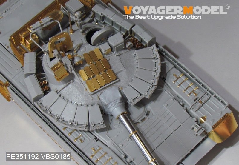 Voyager Model PE351192 Modern Russian T-80BVM Main Battle Tank (smoke discharger include) (For TRUMPETER 09587) 1/35 – immagine 4