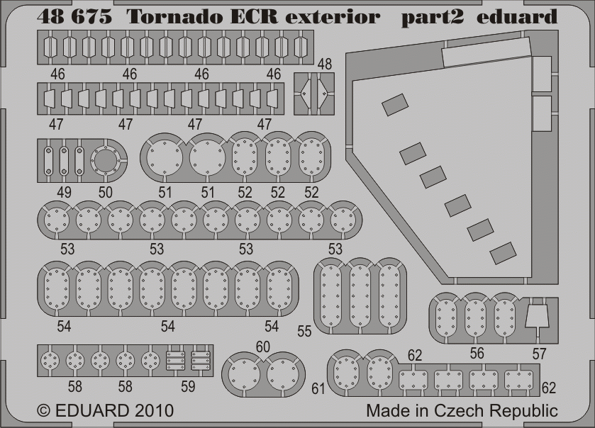 Eduard 48675 Tornado ECR exterior 1/48 Hobby Boss – imagen 2