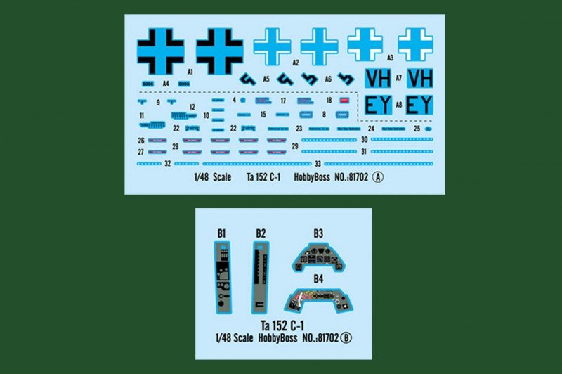 Hobby Boss 81702 Ta 152 C-1 1/48 – image 3