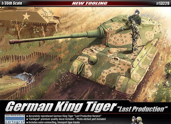 Academy 13229 Tigre royal allemand, dernière production (1/35)