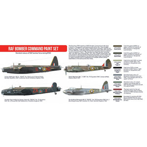 Hataka HTK-AS102 RAF Bomber Command paint set (8x17ml) – imagen 3