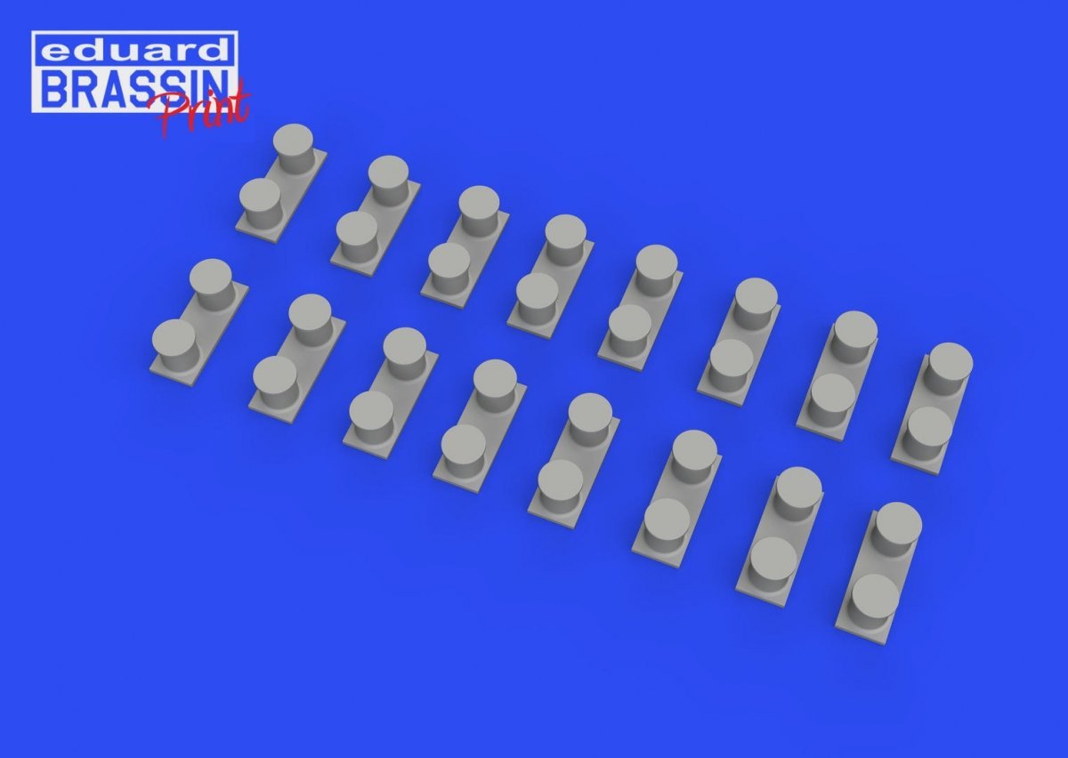 Eduard 653010 WWII USN battleship bollards PRINT 1/350 – imagen 2