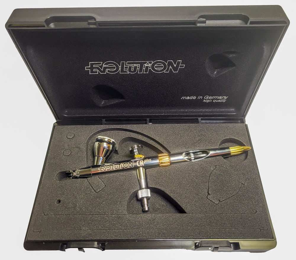 Harder &amp;amp; Steenbeck 121231 Aerograf Evolution CR Plus Solo (dysza 0,28mm) 2024 – Bild 2