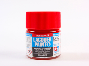 Tamiya 82142 LP-42 Mica red 10ml – imagen 3