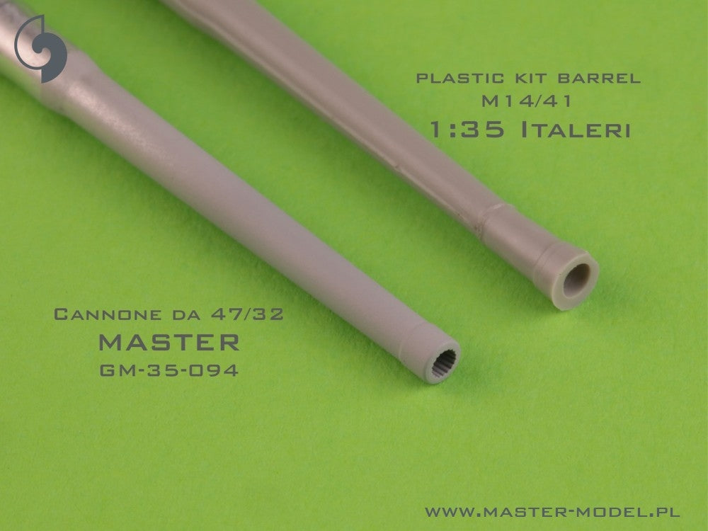 Master GM-35-094 Lufa włoskiego działa 47mm L/32 (Cannone da 47/32) - używane na czołgach M13/40 i M14/41 1/35 – imagen 3