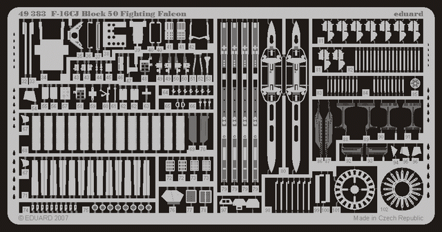 Eduard 49383 F-16CJ Block 50 1/48 Tamiya – imagen 2