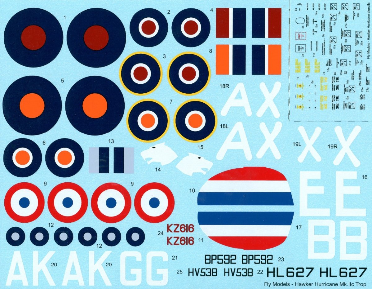 Fly 32013 Hawker Hurricane Mk IIc Trop 1/32 – image 10