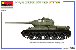 MiniArt 37078 T-34/85 Czechoslovak Prod. Late Type 1/35 – imagen 8