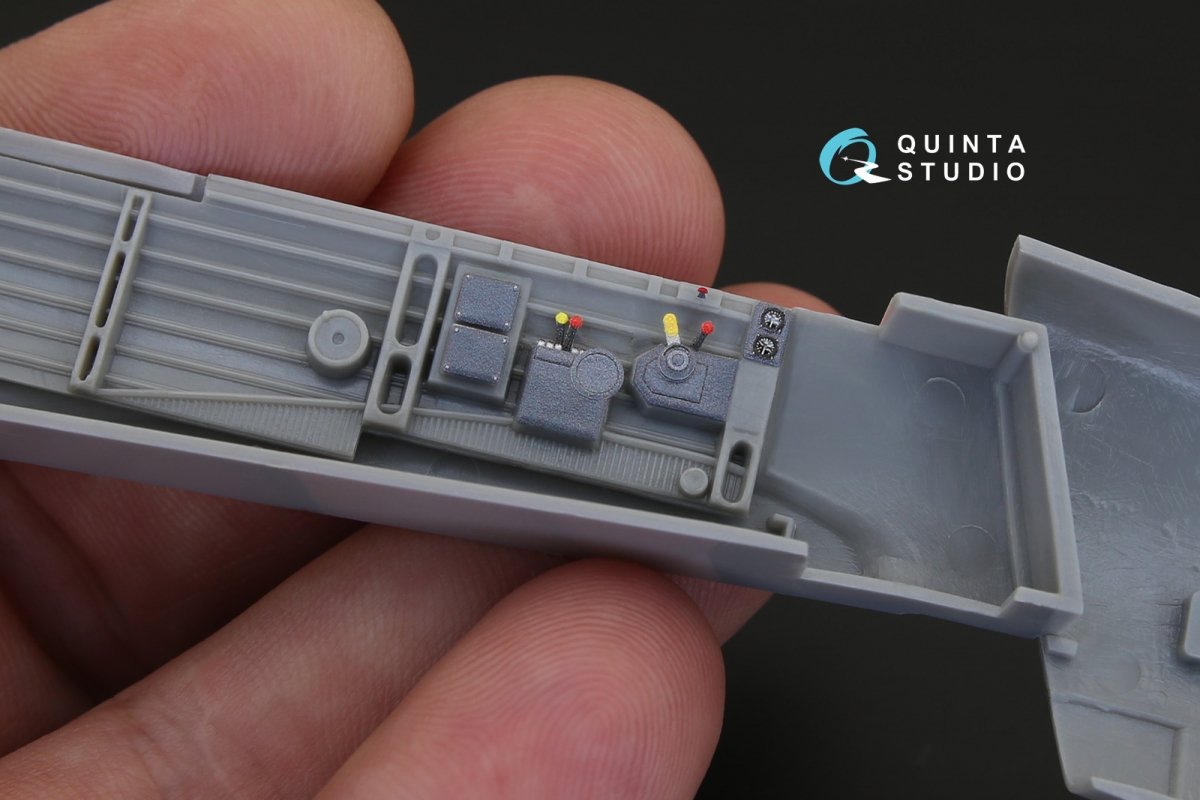 Quinta Studio QD48092 Ju 87D/G 3D-Printed &amp;amp; coloured Interior on decal paper (for Hasegawa kit) 1/48 – imagen 12