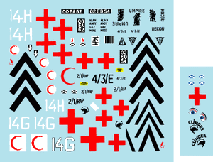 Star Decals 35-C1065 British FV432 and M548 1/35 – imagen 2