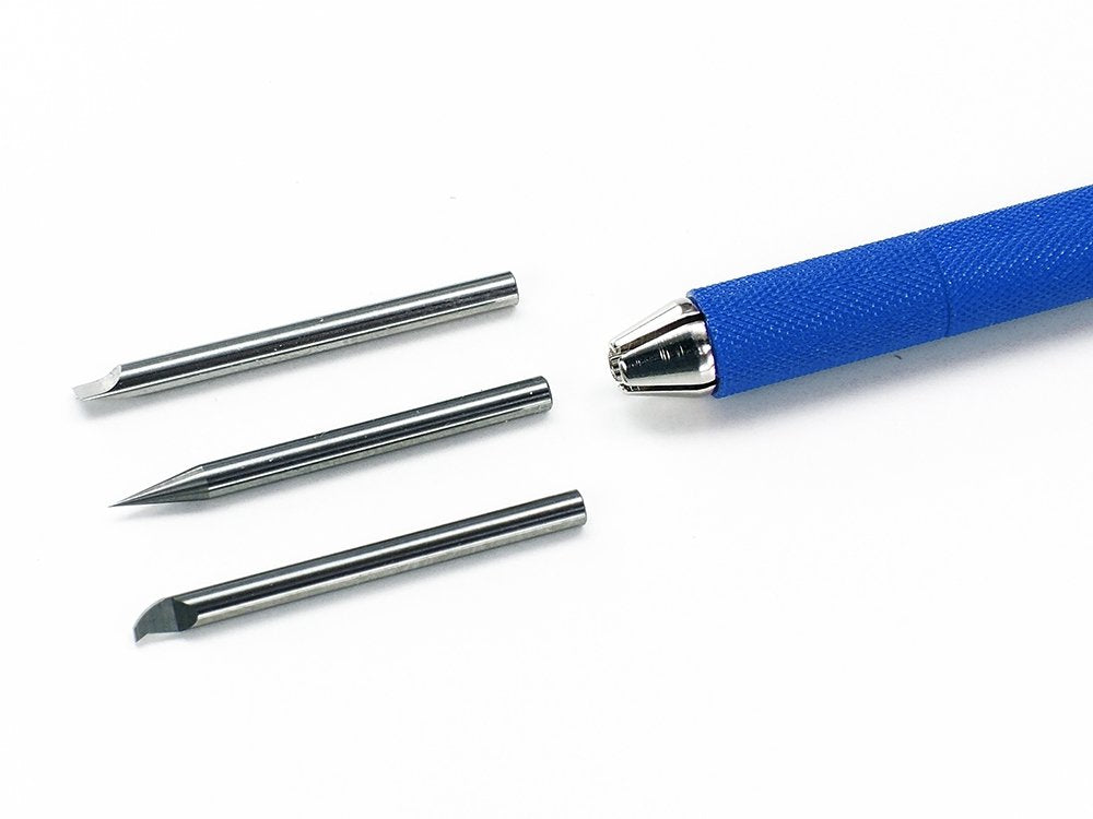 Tamiya 69939 Engraving Blade Holder Blue – imagen 2