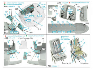 Quinta Studio QD48380 Mi-8MT 3D-Printed &amp;amp; coloured Interior on decal paper (AMK) 1/48 – imagen 2