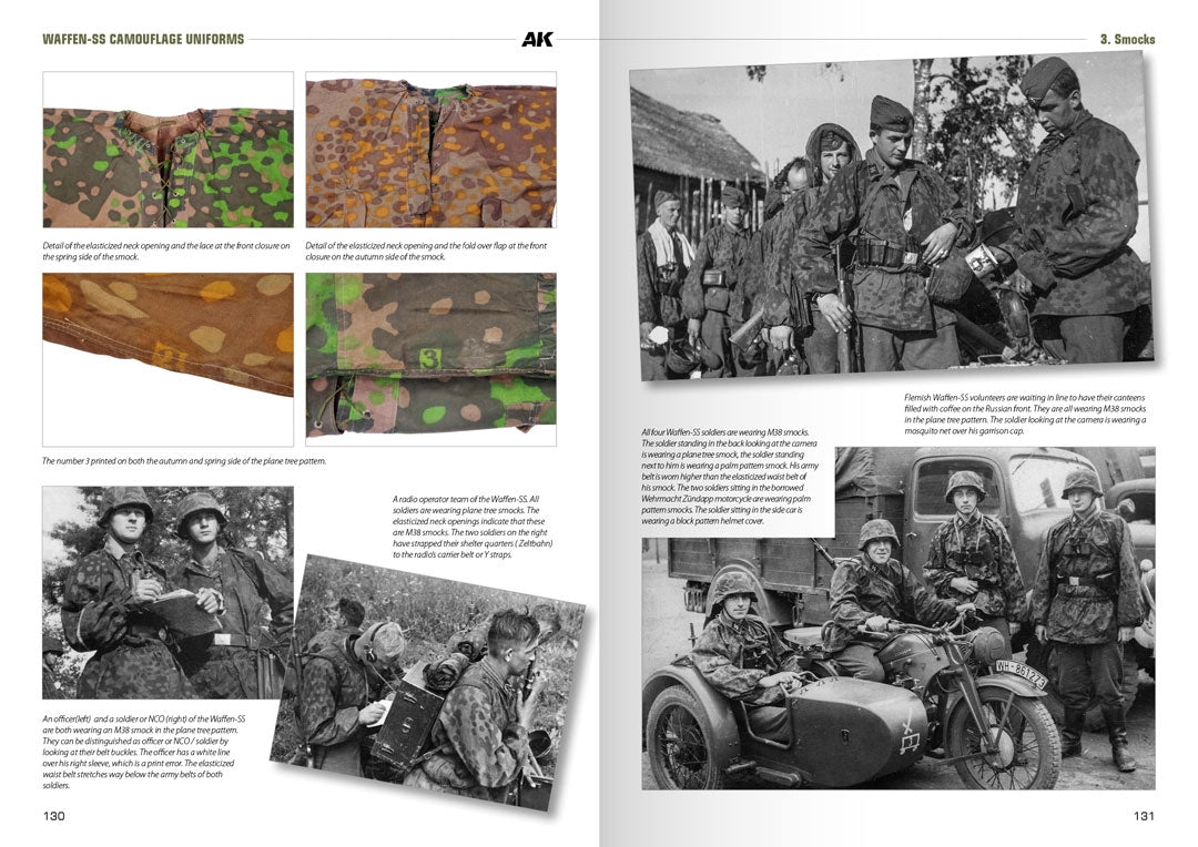 AK Interactive AK130008 WAFFEN-SS CAMOUFLAGE UNIFORMS BY WERNER PALINCKX ( English ) – imagen 14