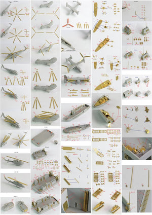 Pontos 35016F1 USS San Antonio Class LPD Detail Up Set 1/350 – immagine 2