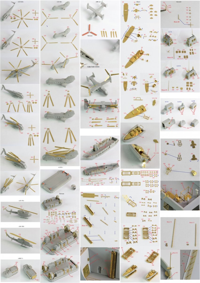 Pontos 35016F1 USS San Antonio Class LPD Detail Up Set 1/350 – immagine 2