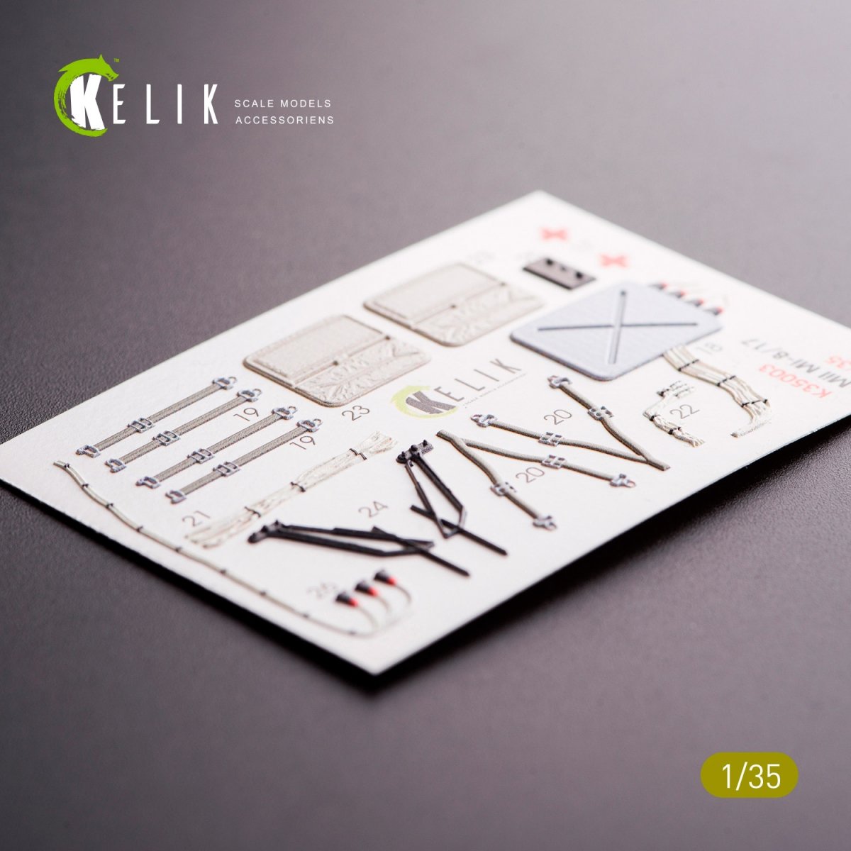 KELIK K35003 MI-8MT/MI-17 INTERIOR 3D DECALS FOR TRUMPETER KIT 1/35 – imagen 3