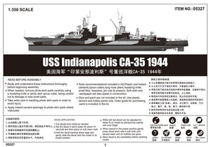 Trumpeter 05327 USS Indianapolis CA-35 1944 1/350 – imagen 3