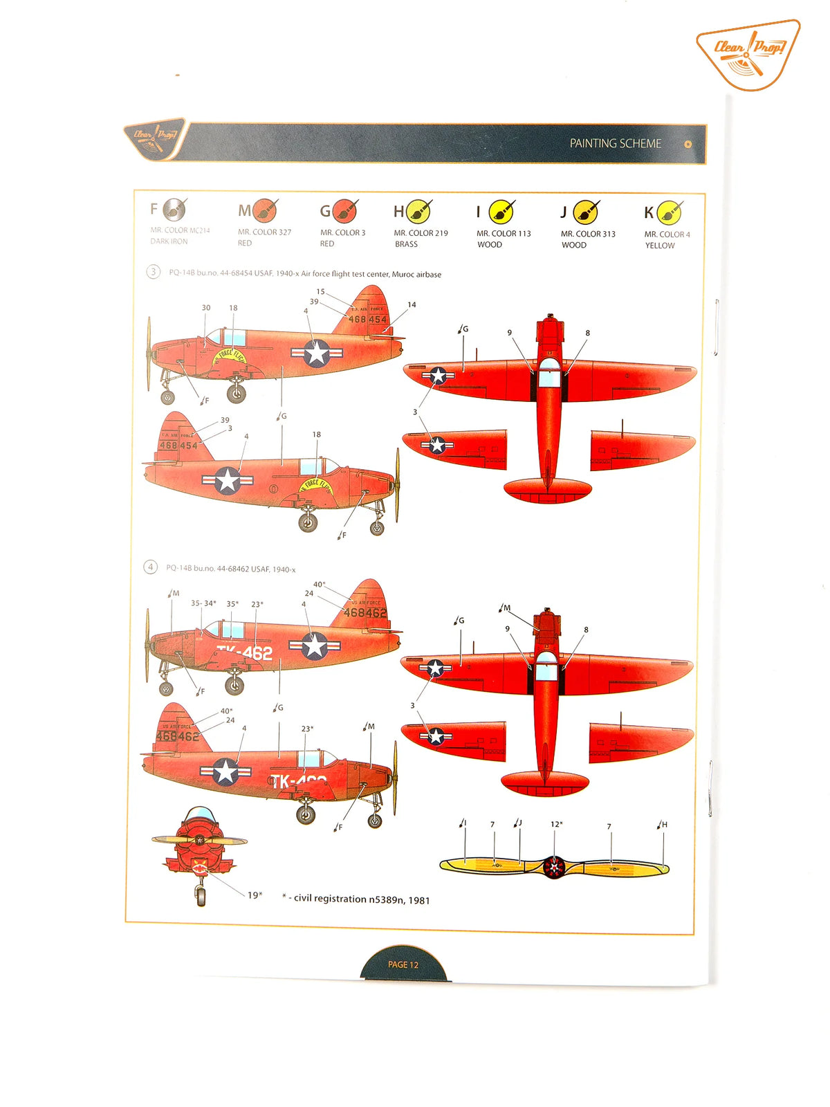 Clear Prop! CP72036 Culver PQ-14 A/B 1/72 – immagine 11