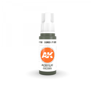 AK Interactive AK11150 GUNSHIP GREEN – STANDARD 17ml – imagen 2
