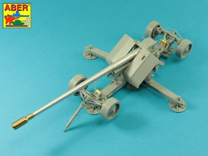 Aber 35L-264 Lufa z hamulcem wylotowym do niemieckiej armaty p/panc. Krupp 12,8cm PAK 44 (Great Wall) 1/35 – zdjęcie 6