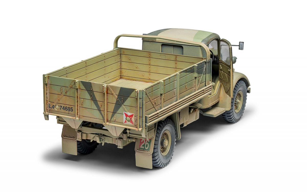 Airfix 1380 WWII British Army 30-cwt 4x2 GS Truck 1/35 – imagen 4