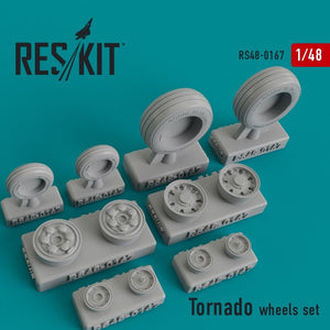 RESKIT RS48-0167 Jeu de roues Tornado 1/48