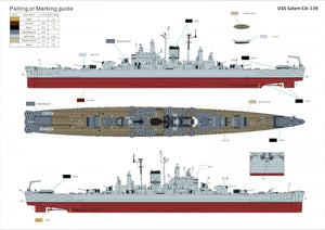 Very Fire VF700908DX USS Salem CA-139 ( Deluxe version ) 1/700 – imagen 2
