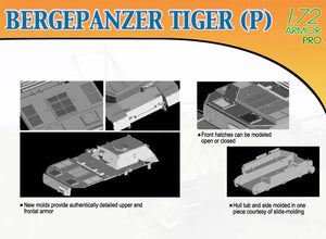 Dragon 7227 BERGEPANZER TIGRE (P) (1/72) – image 2