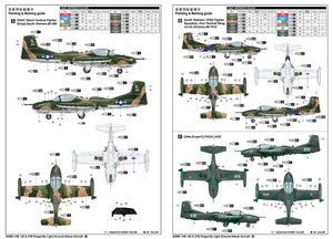 Trumpeter 02889 US A-37B Dragonfly Light Ground-Attack Aircraft 1/48 – Bild 3