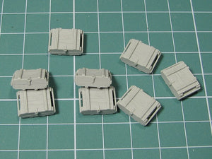 Eureka XXL E-035 Modern Russian Ammo Crates Type I for 7,62mm Ammo (for AK-47 Kalashnikov) 1/35 – imagen 4