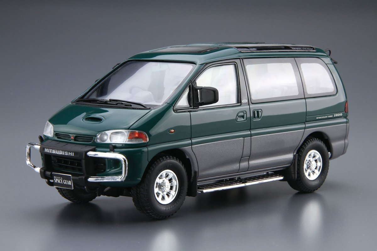 Aoshima 05667 Mitsubishi PE8W Delica Space Gear &amp;#39;96 1/24 – imagen 2