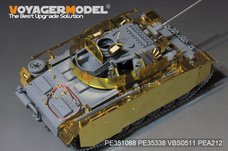 Voyager Model PE351088 WWII German Pz.KPfw.III Ausf.M basic Dragon 1/35 – Bild 11