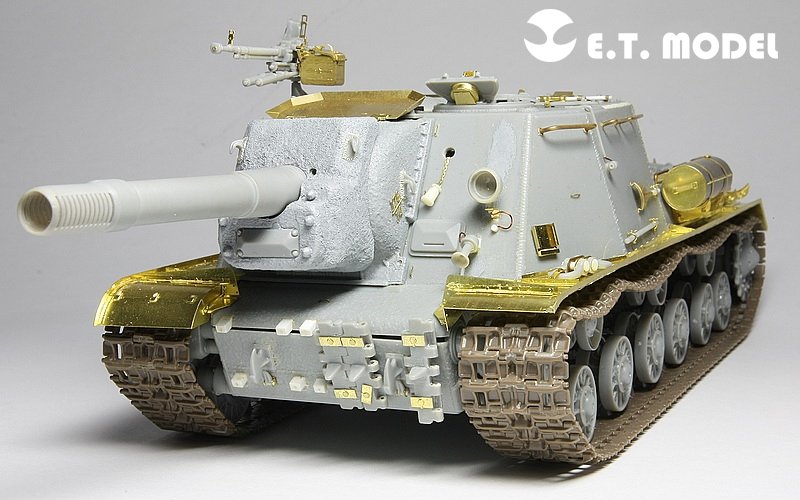 E.T. Model E35-018 WWII Soviet JSU-152/JSU-122 Basic (For DRAGON Kit) 1/35 – zdjęcie 2