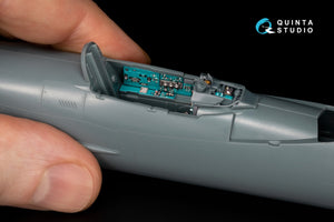 Quinta Studio QD+48580 MiG-21bis early Fishbed-L 3D-Printed &amp;amp; coloured Interior on decal paper (Eduard) (with 3D-printed resin parts) 1/48 – Bild 4
