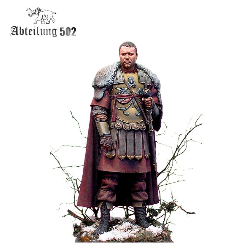502 Abteilung ABT1012 ROMAN CAVALRY OFFICER 180 A.D. 54MM RESIN. – imagen 2