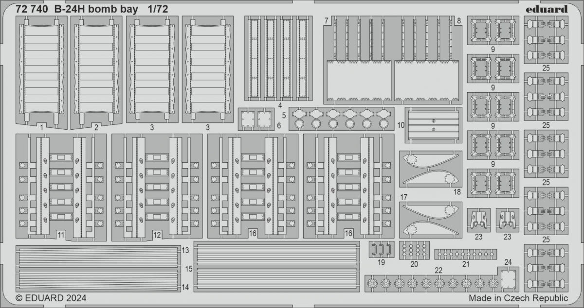 Eduard BIG72183 B-24H AIRFIX 1/72 – Bild 2