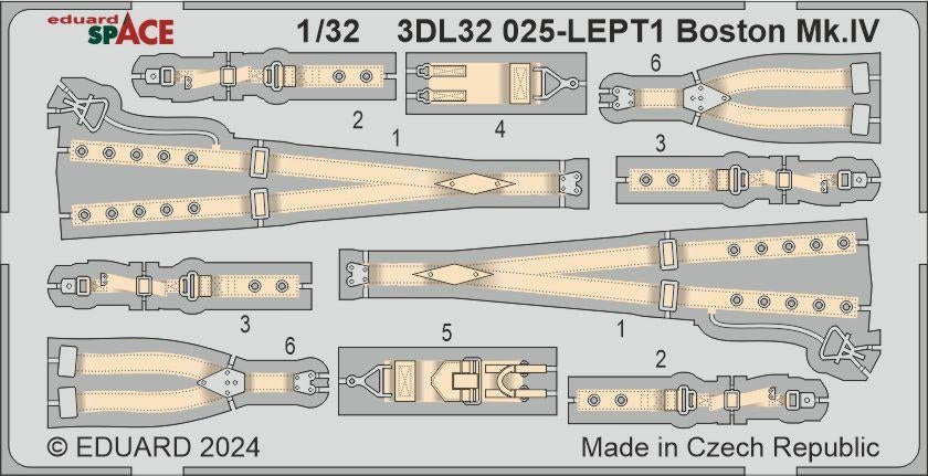 Eduard 3DL32025 Boston Mk. IV SPACE HONG KONG MODELS 1/32 – Bild 4