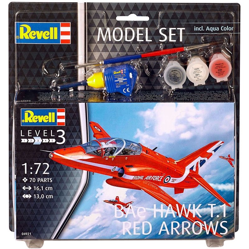 Revell 64921 BAe Hawk T.1 Red Arrows Model Set 1/72