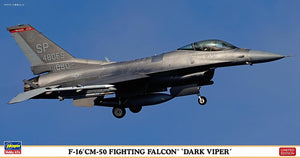 Hasegawa 07522 F-16CM-50 Fighting Falcon &amp;#39;Dark Viper&amp;#39; 1/48