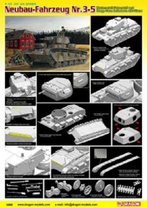 Dragon 6690 Neubau-Fahrzeung Nr.3-5 1/35 – imagen 2