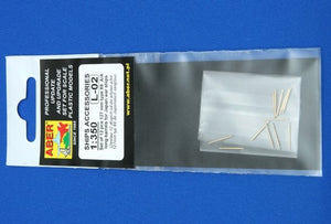 Aber 350L-02 Set of 12 pcs 127mm type 89 A/A long barrels for Japan ships 1/350 – zdjęcie 4